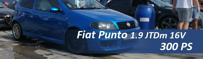 Chiptuning Fiat Punto 1.9 JTDm + turbo, trysky, intercooler, výfuk