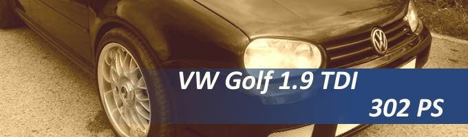 Chiptuning VW Golf 1.9 TDI stage 3